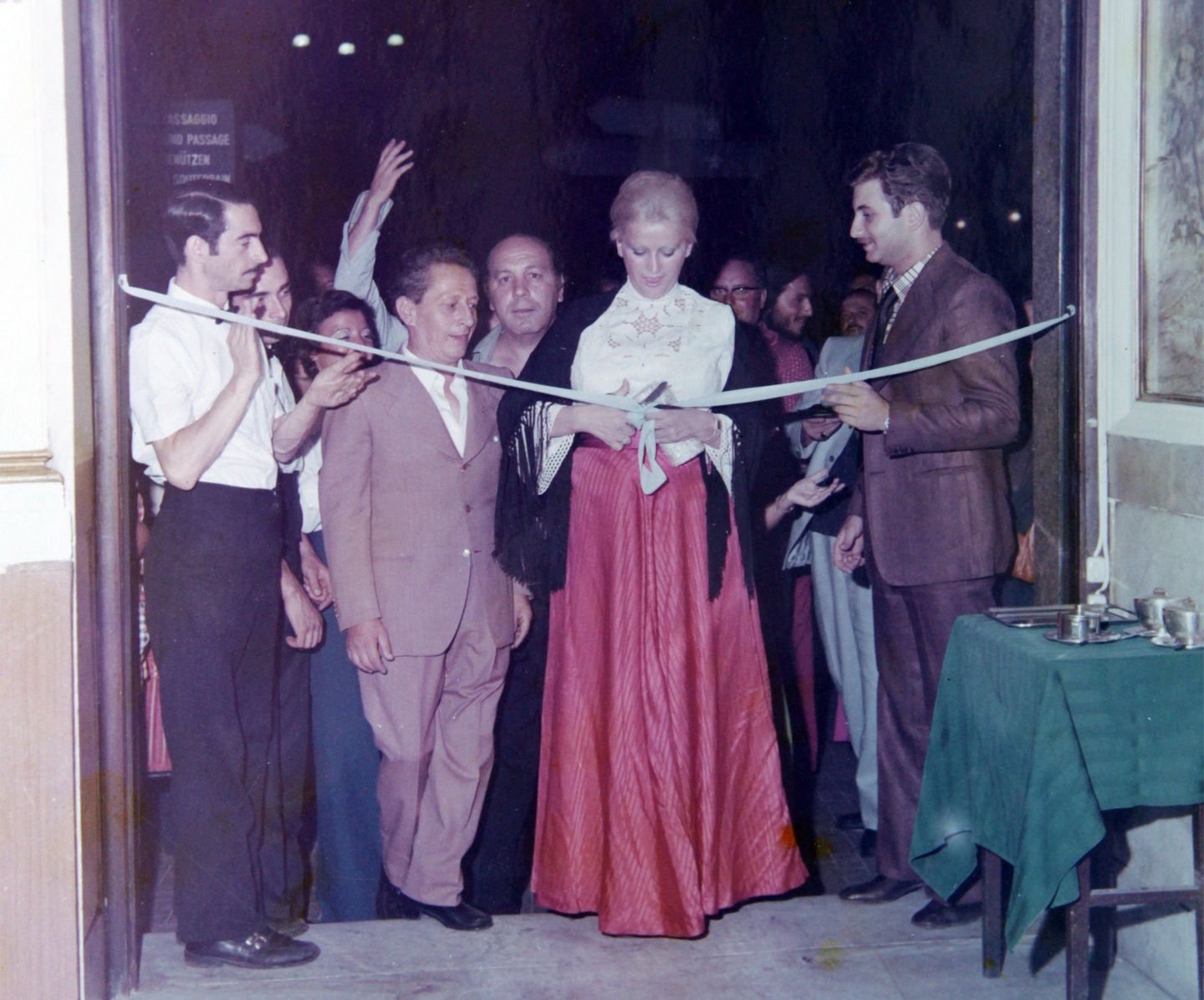 Inaugurazione Gambrinus 1973
